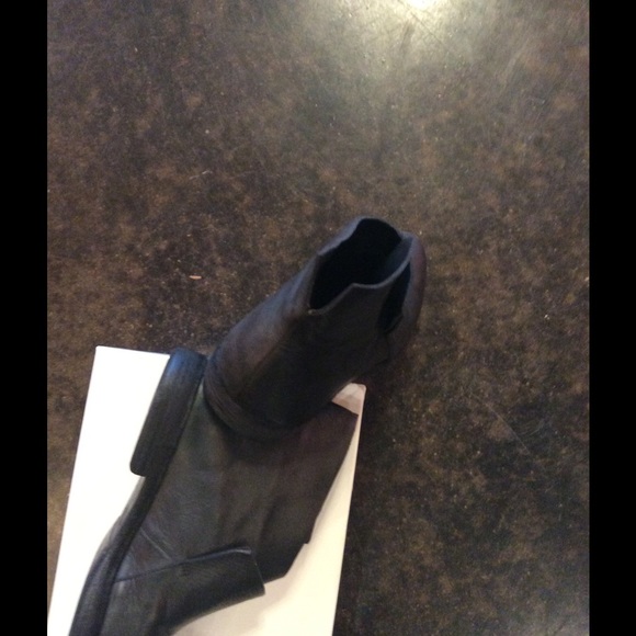 Shinobu concrete leather cool boots 37 low profile Italian - Picture 4 of 4